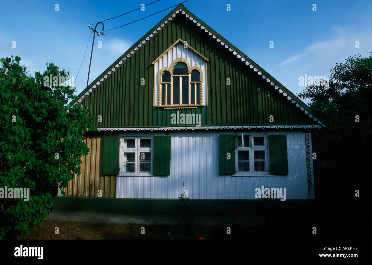 Russland Kaliningrad Konigsberg Morskoje Pillkoppen Haus Am