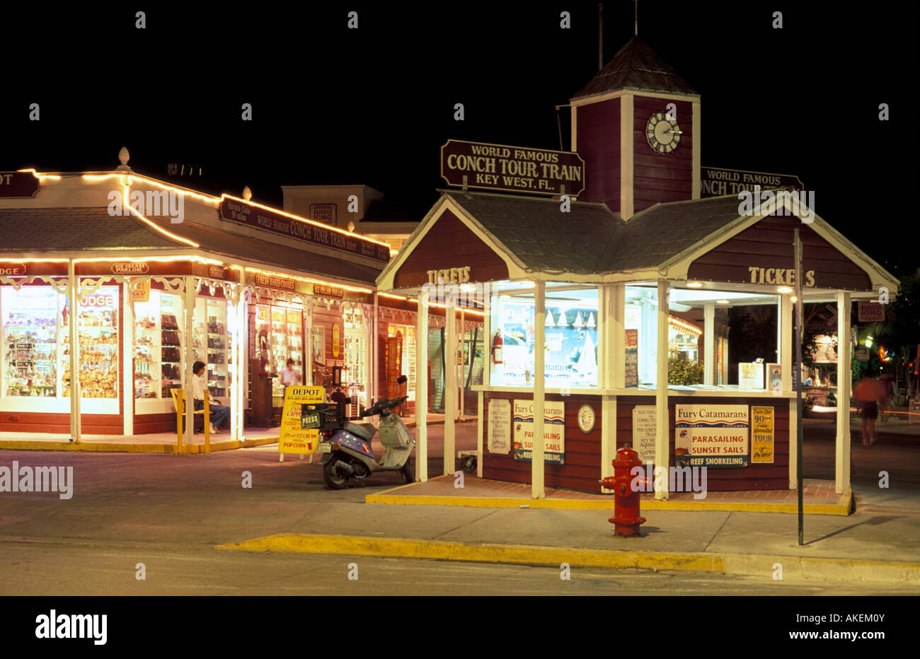 town centre, key west, usa Stock Photo Alamy