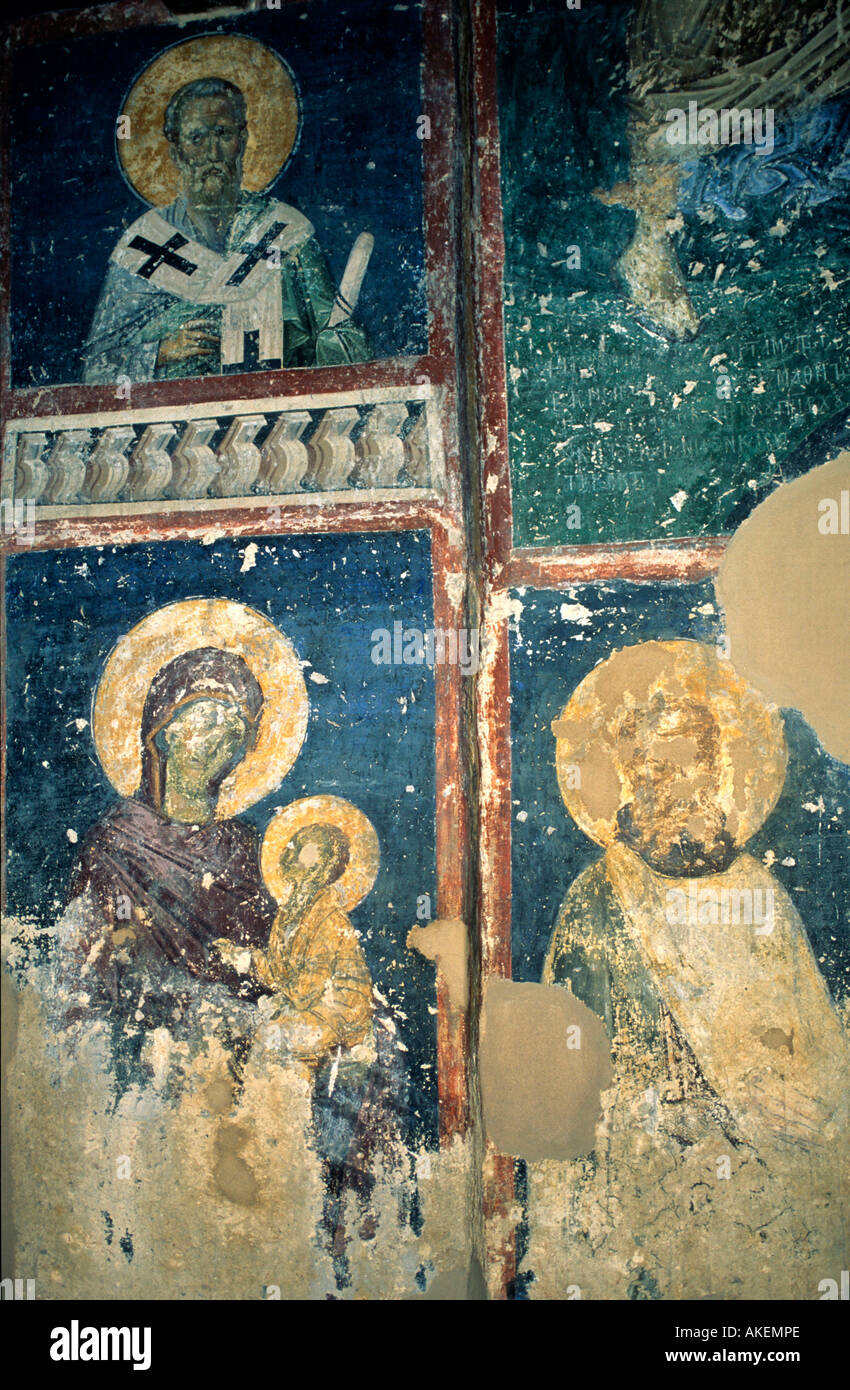 Europa, Griechenland, Thessaloniki, Agii Apostoli (1315), Stock Photo
