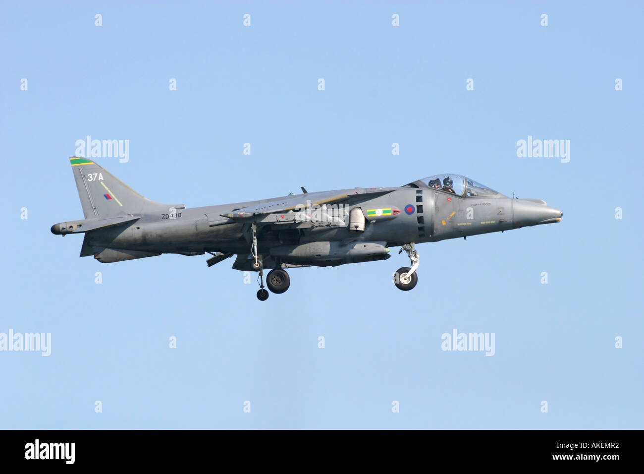 Ba systems Harrier jet in the hover Stock Photo Alamy
