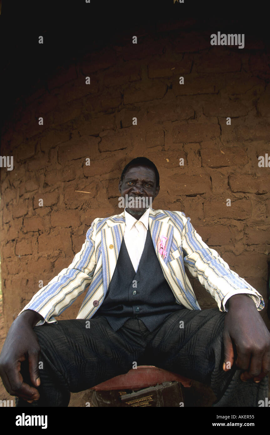 A potrait of a South African man Stock Photo