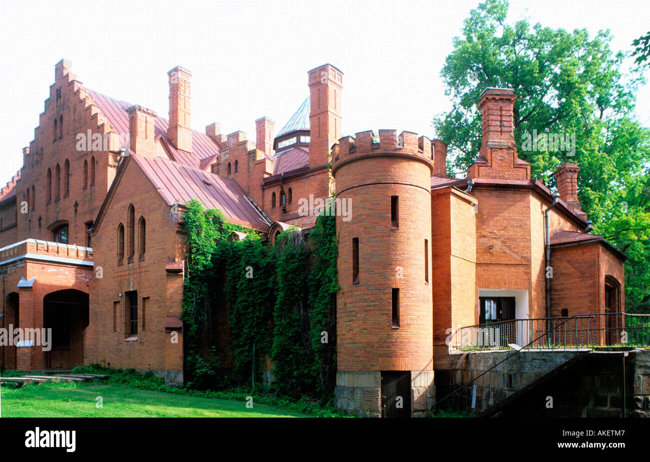 Estland, Sangaste (Sagnitz), Schloss Sangaste Stock Photo Alamy