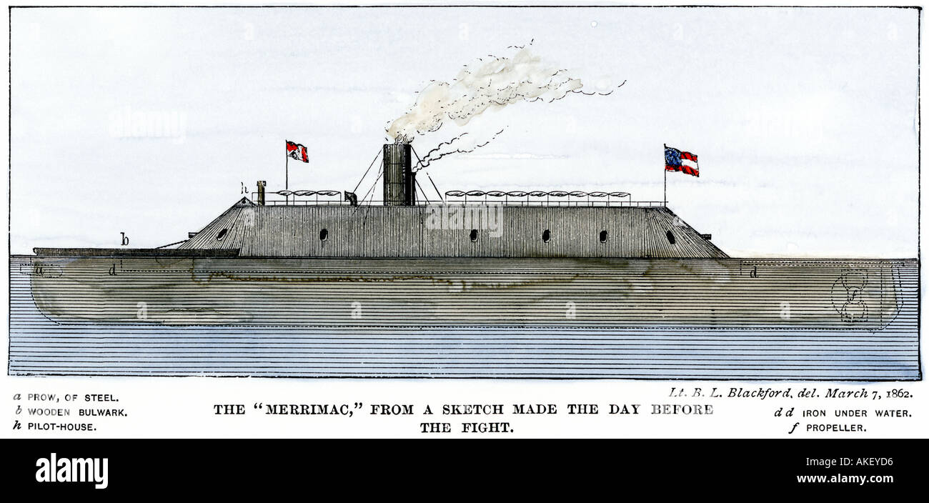 Confederate Ironclad Ship