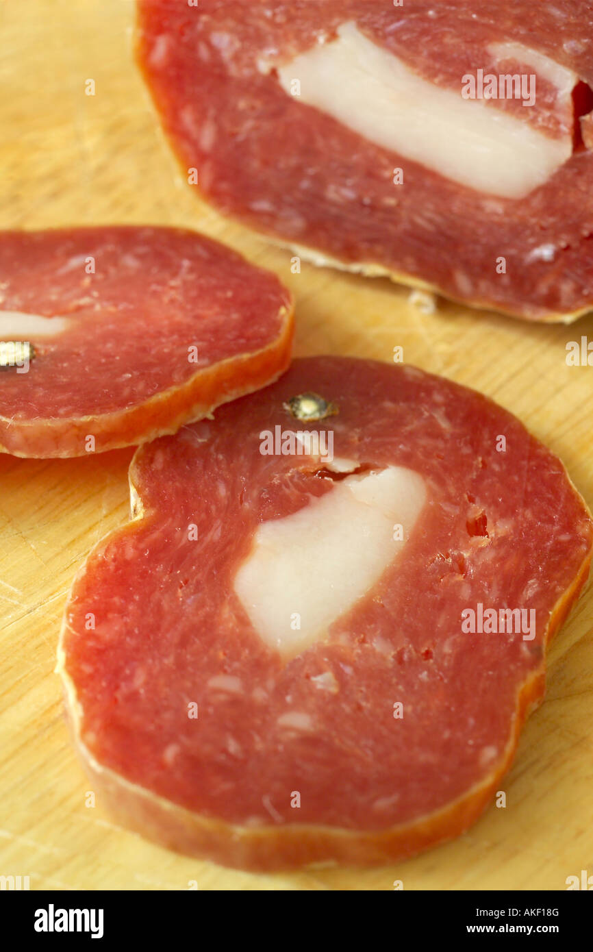 Soppressata di gioi salami hires stock photography and images Alamy