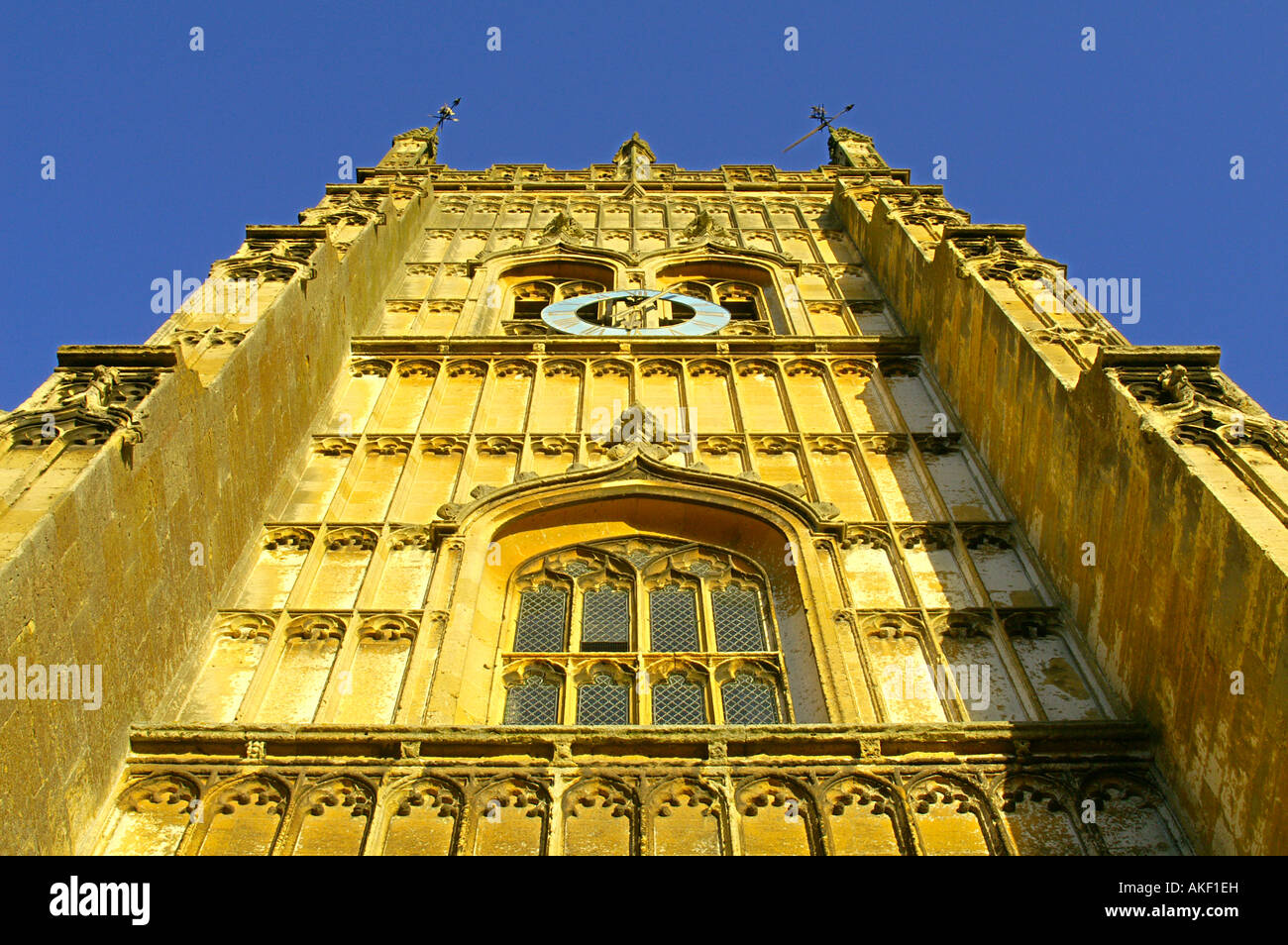 Evesham bell Tower, UK Stock Photo Alamy