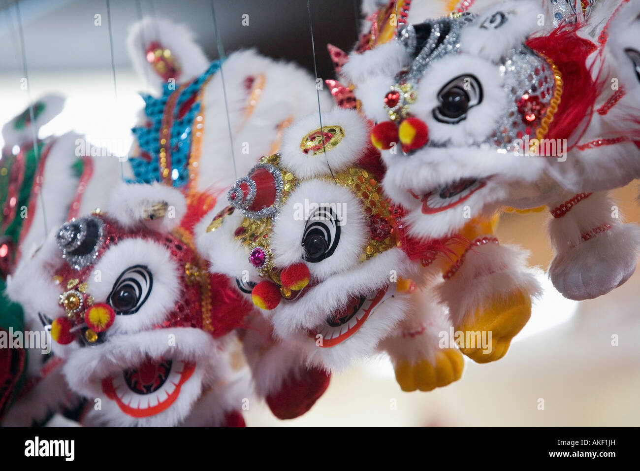 chinese new year lion marionette