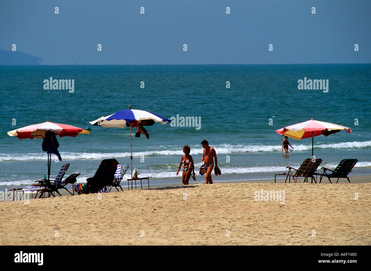 Indien, Goa, District Salcete, Majorda-Beach Stock Photo