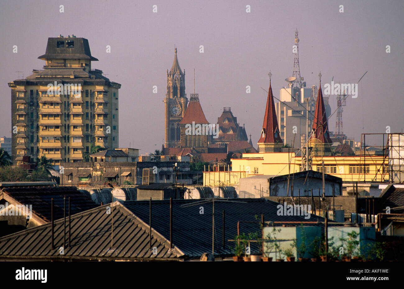 Indien, Mumbai, Architektur Stock Photo