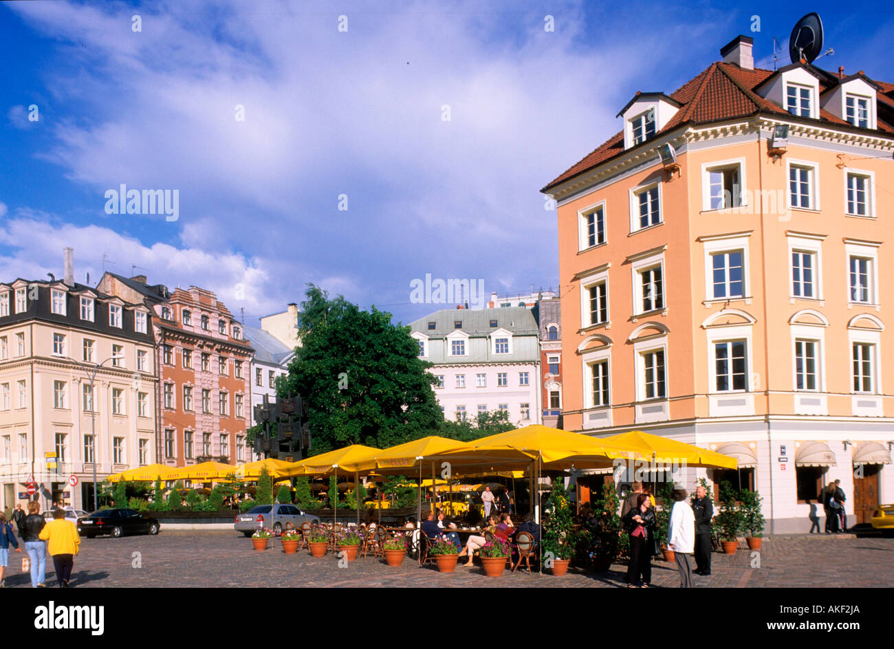 Lettland, Riga, Altstadt, Domplatz Stock Photo - Alamy