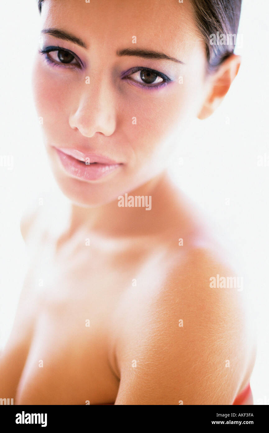 Beautiful hispanic woman making hi-res stock photography and images - Alamy