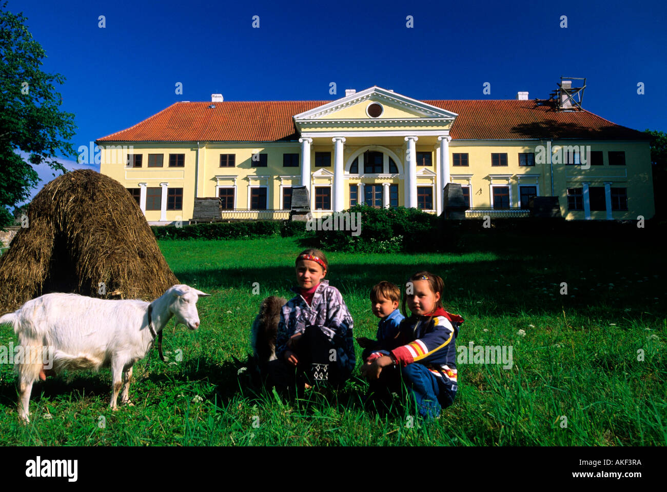 Lettland, Durbes Pils bei Tukums, Stock Photo