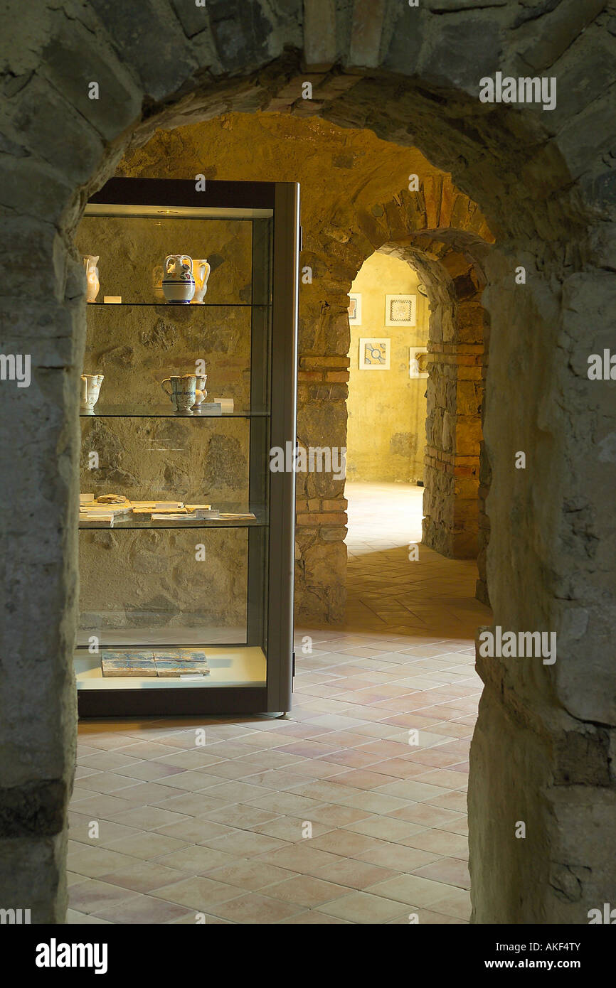 Ceramics museum, Calitri, Campania, Italy Stock Photo Alamy
