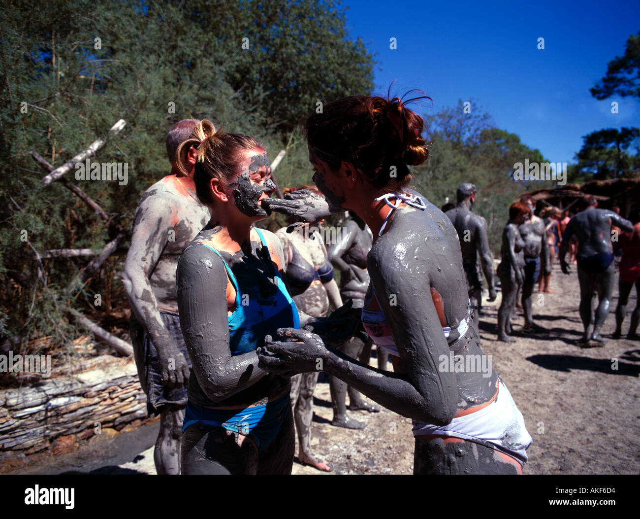 Mud bikini hi-res stock photography and images - Alamy