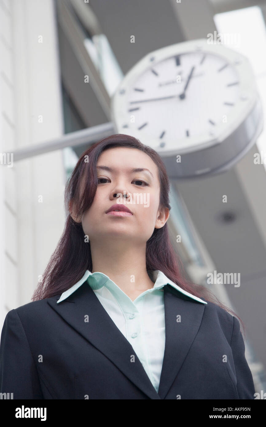 Business woman standing in airport hi-res stock photography and images ...