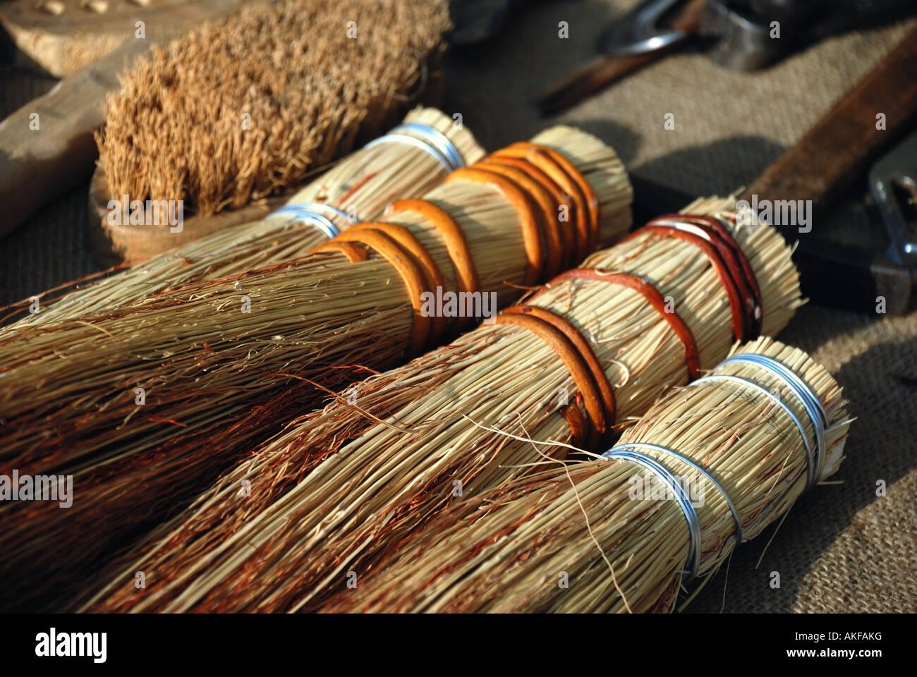 Wicker broom hires stock photography and images Alamy