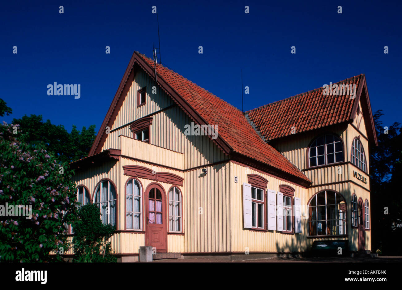 Osteuropa, Litauen, kurische Nehrung, Smiltyne (Sandkrug) gegenüber von Klaipeda, Nationalpark-Museum Stock Photo