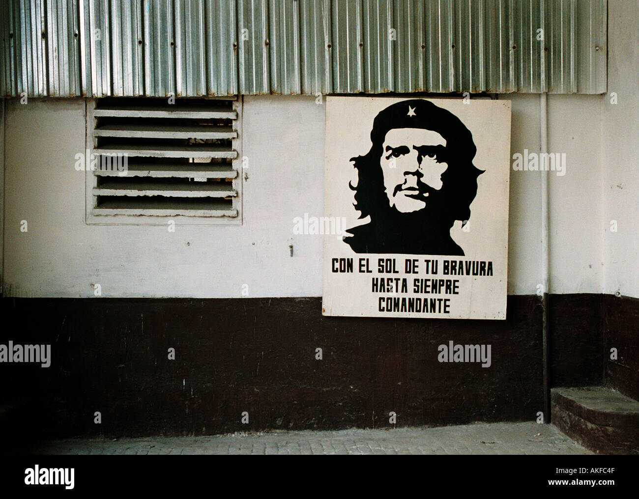 Poster of Che Guevara Havana Cuba Stock Photo