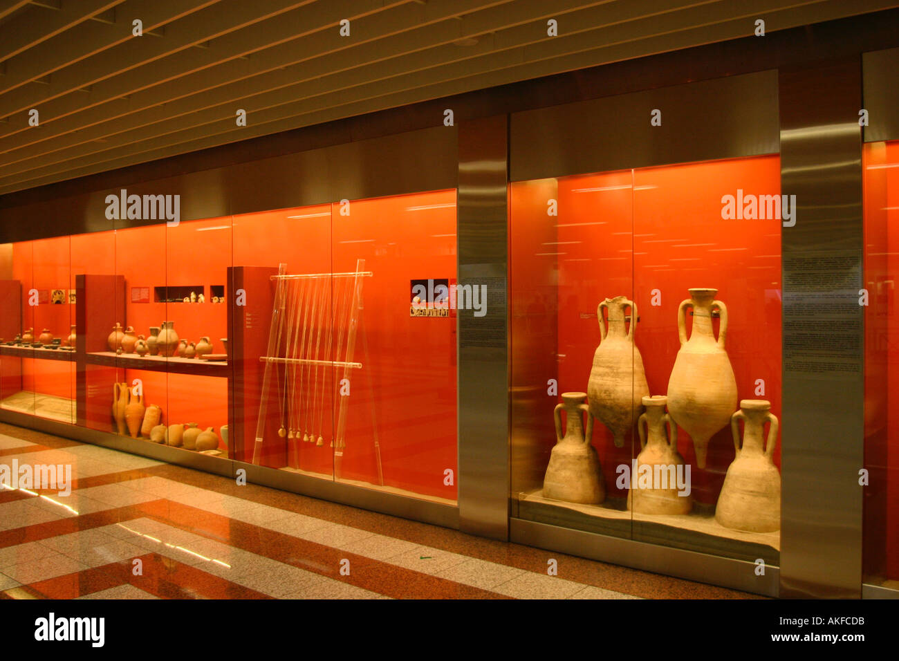 Greece Athens Acropolis Metro Station Stock Photo - Alamy