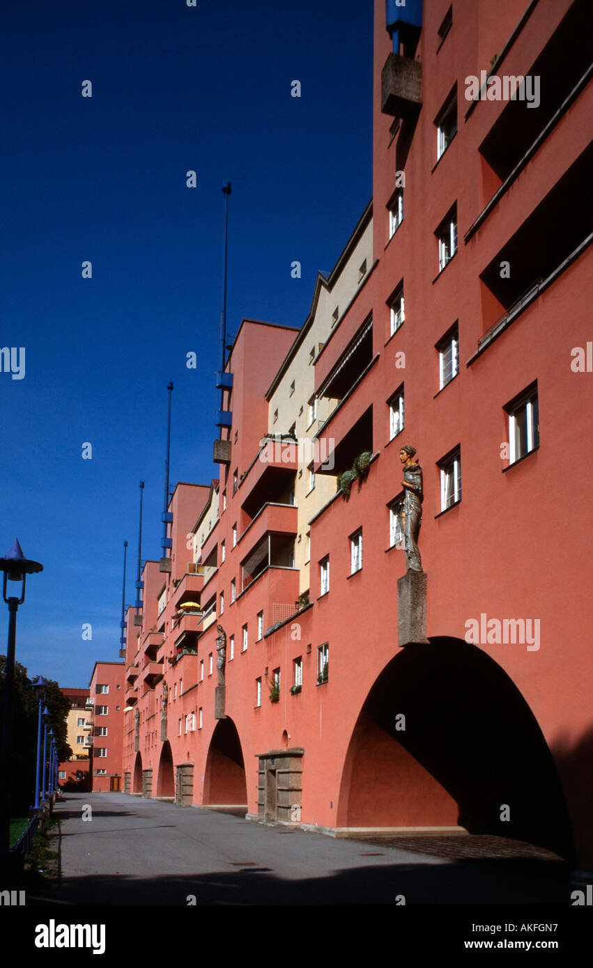 Österreich, Wien XIX, Döbling, Karl-Marx-Hof (1927-1930) Stock Photo
