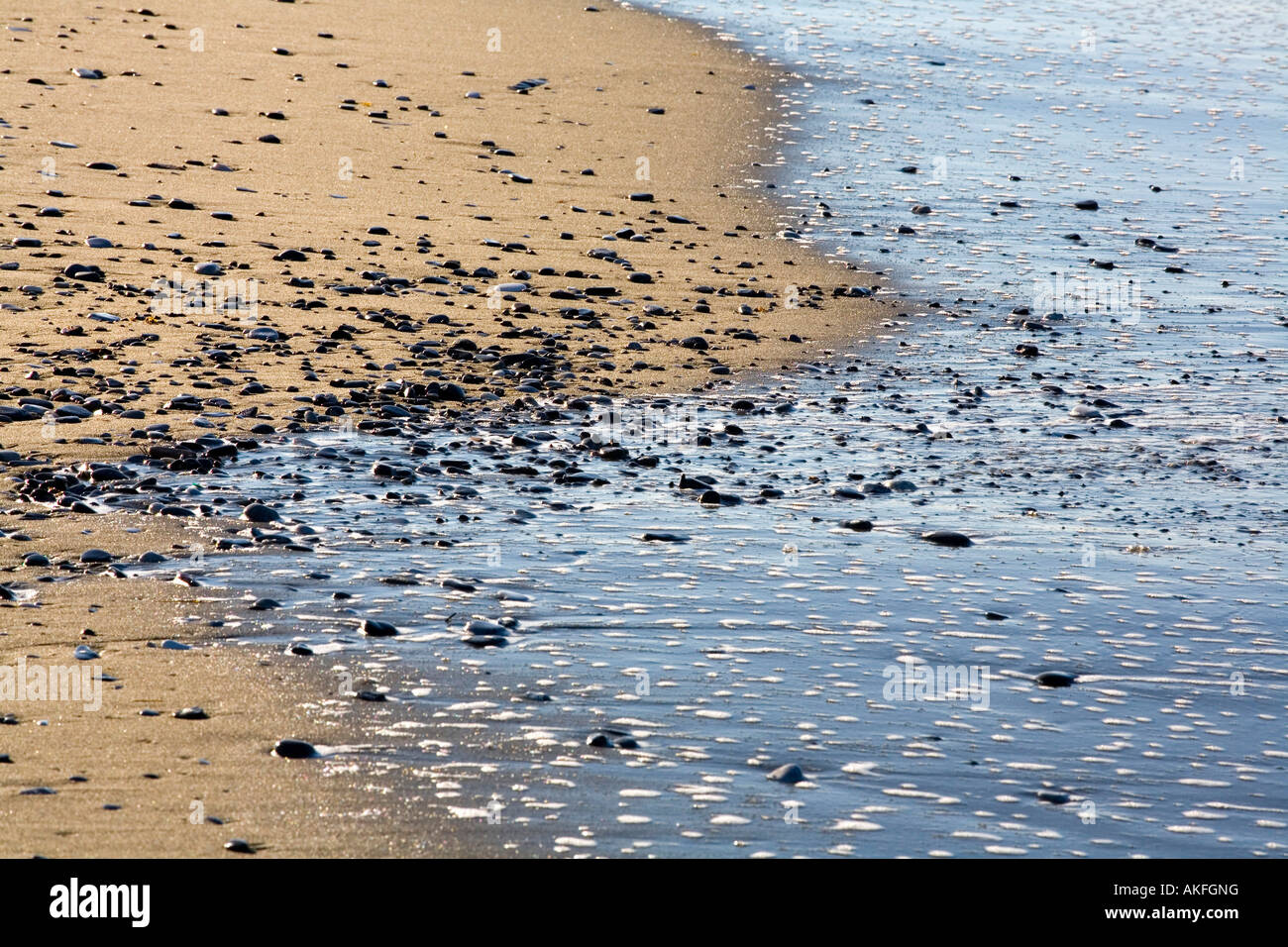 Beach, Marina di Massa, Tuscany, Italy Stock Photo