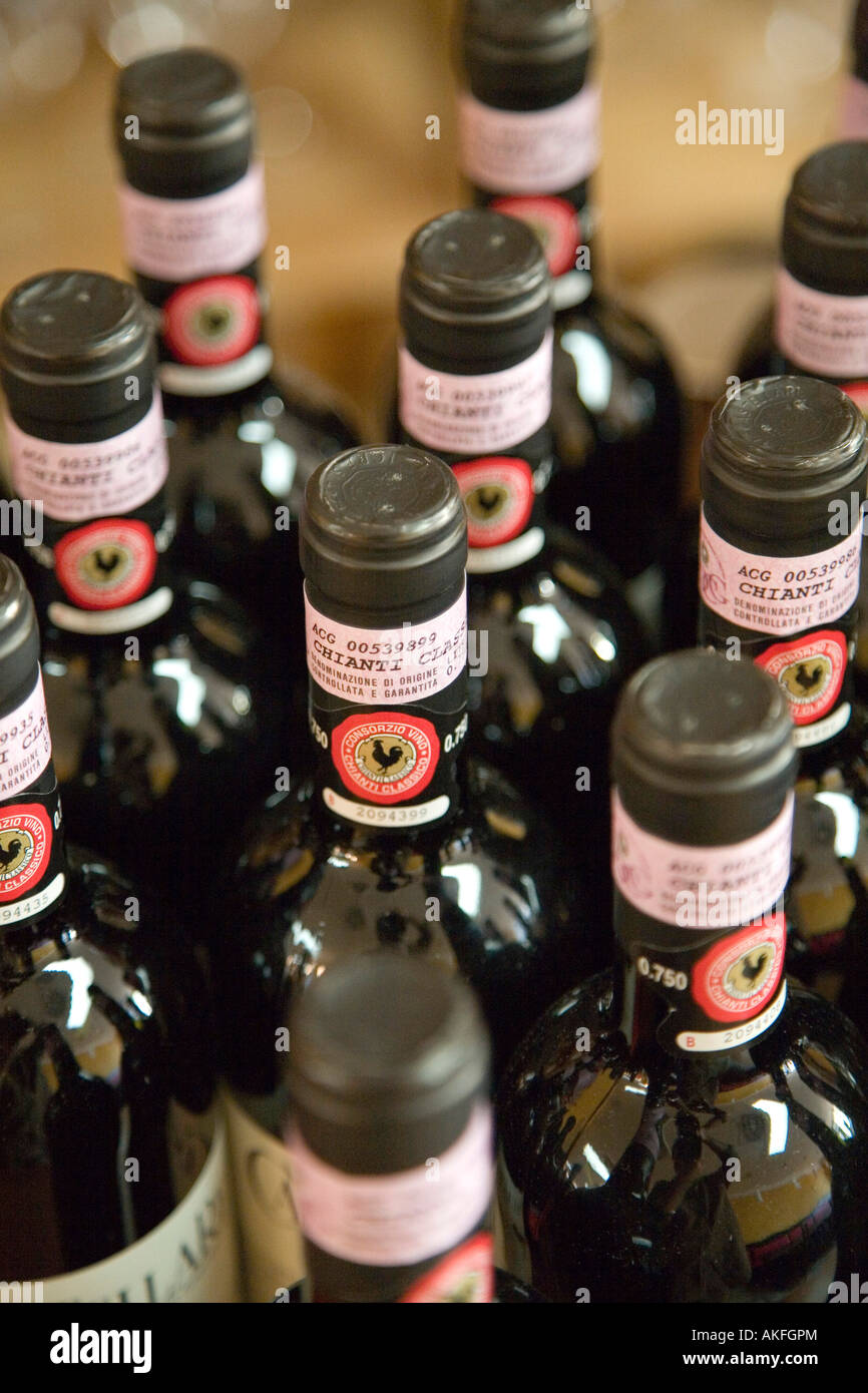 Chianti vine top