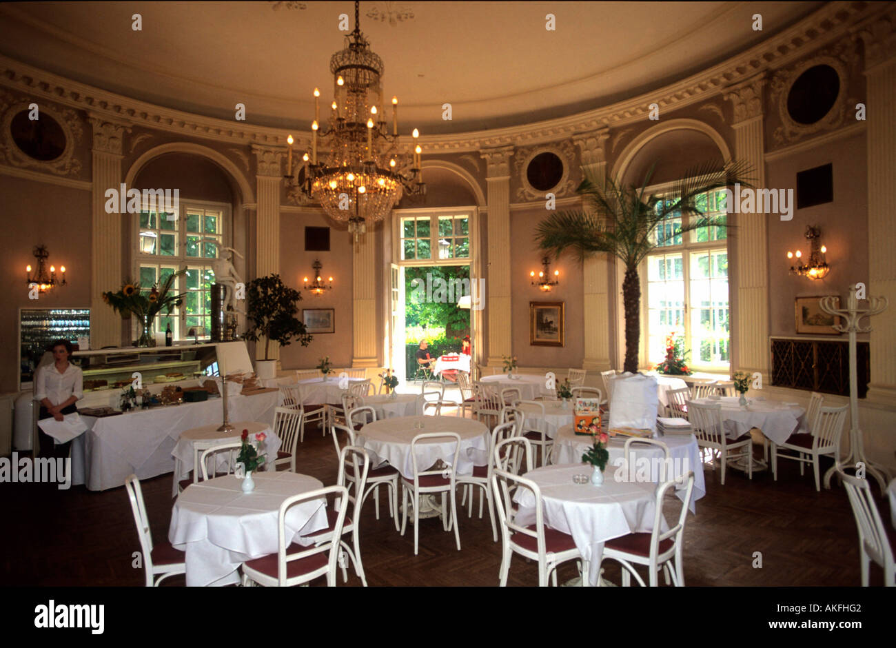 Prater, Restaurant Lusthaus Stock Photo 8563649 Alamy