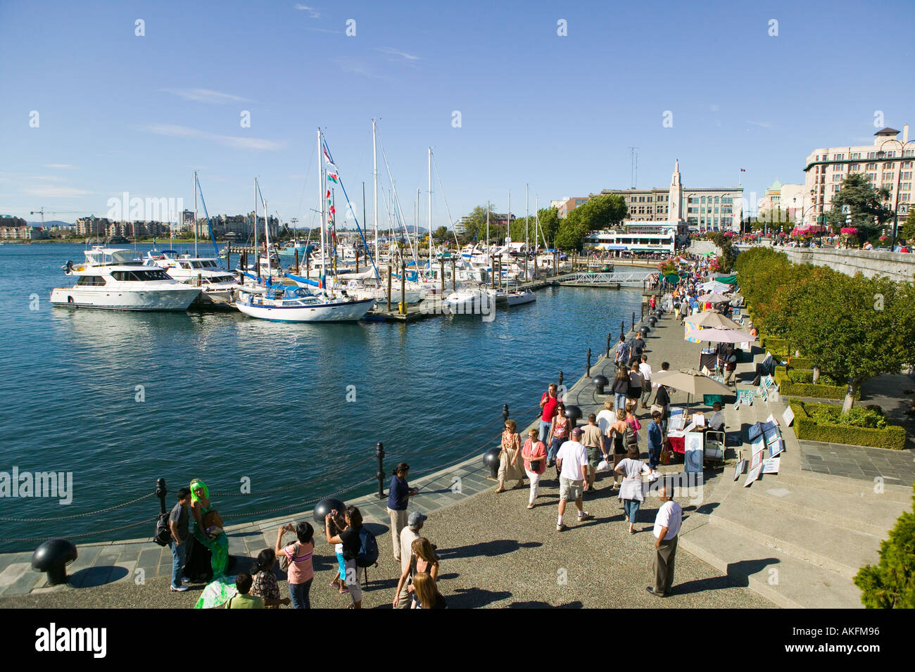 Victoria Capital City British Columbia Canada Stock Photo - Alamy