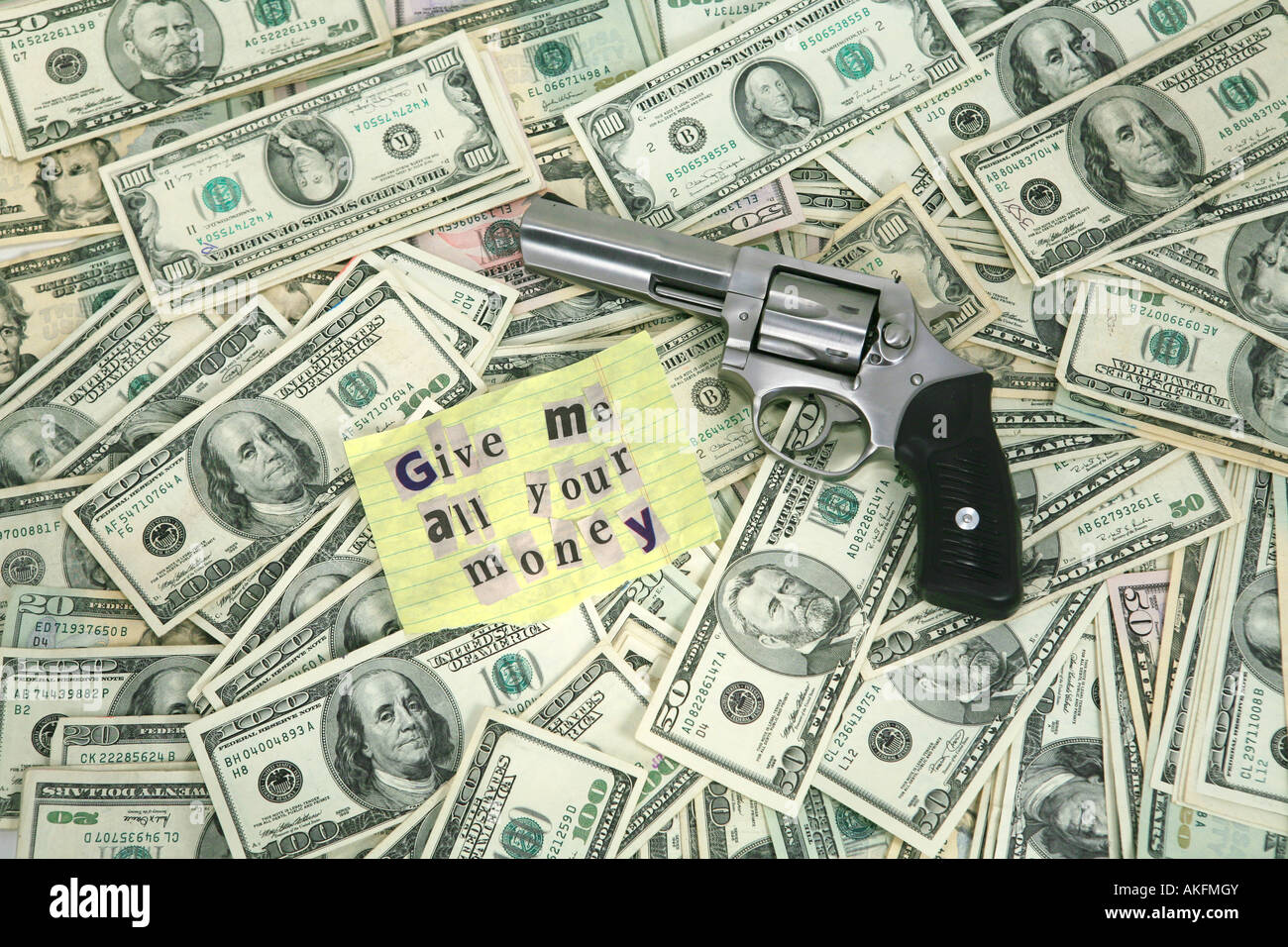 Bank robber hand gun hires stock photography and images Alamy