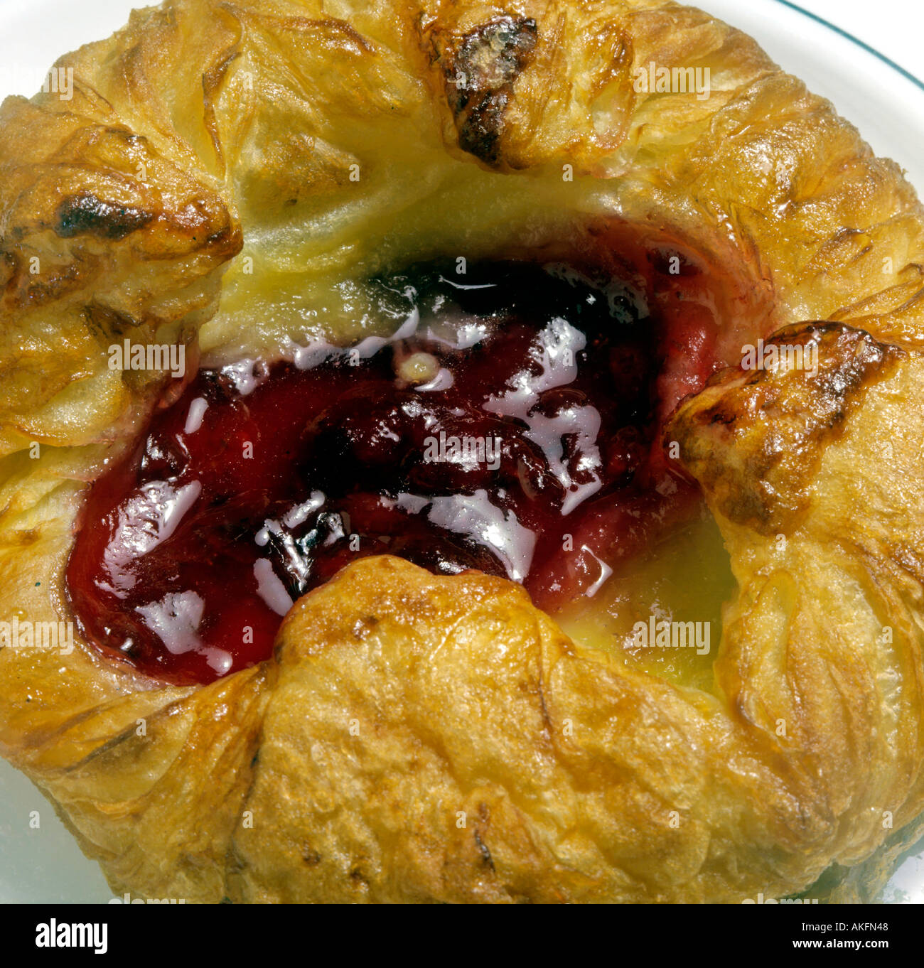 danish pastry editorial use only Stock Photo