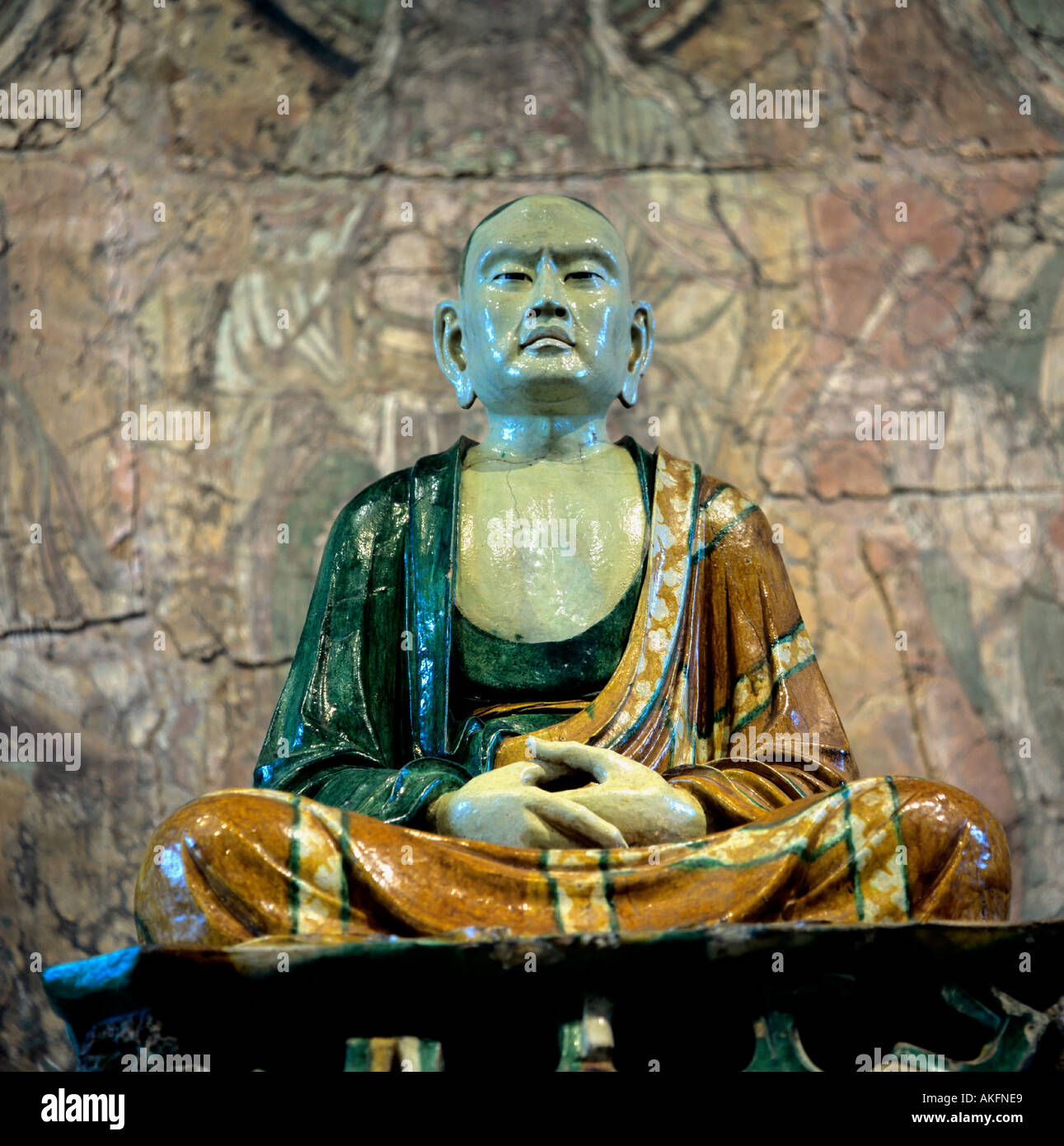 porcelain buddha liao dynasty site of yixiyn china asian section