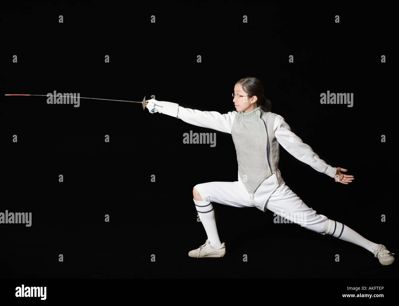 Professional fencer hires stock photography and images Alamy