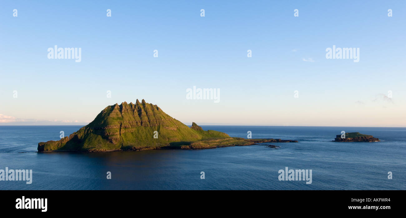 Tindholmur, Vagar, the Faroe Islands Stock Photo - Alamy