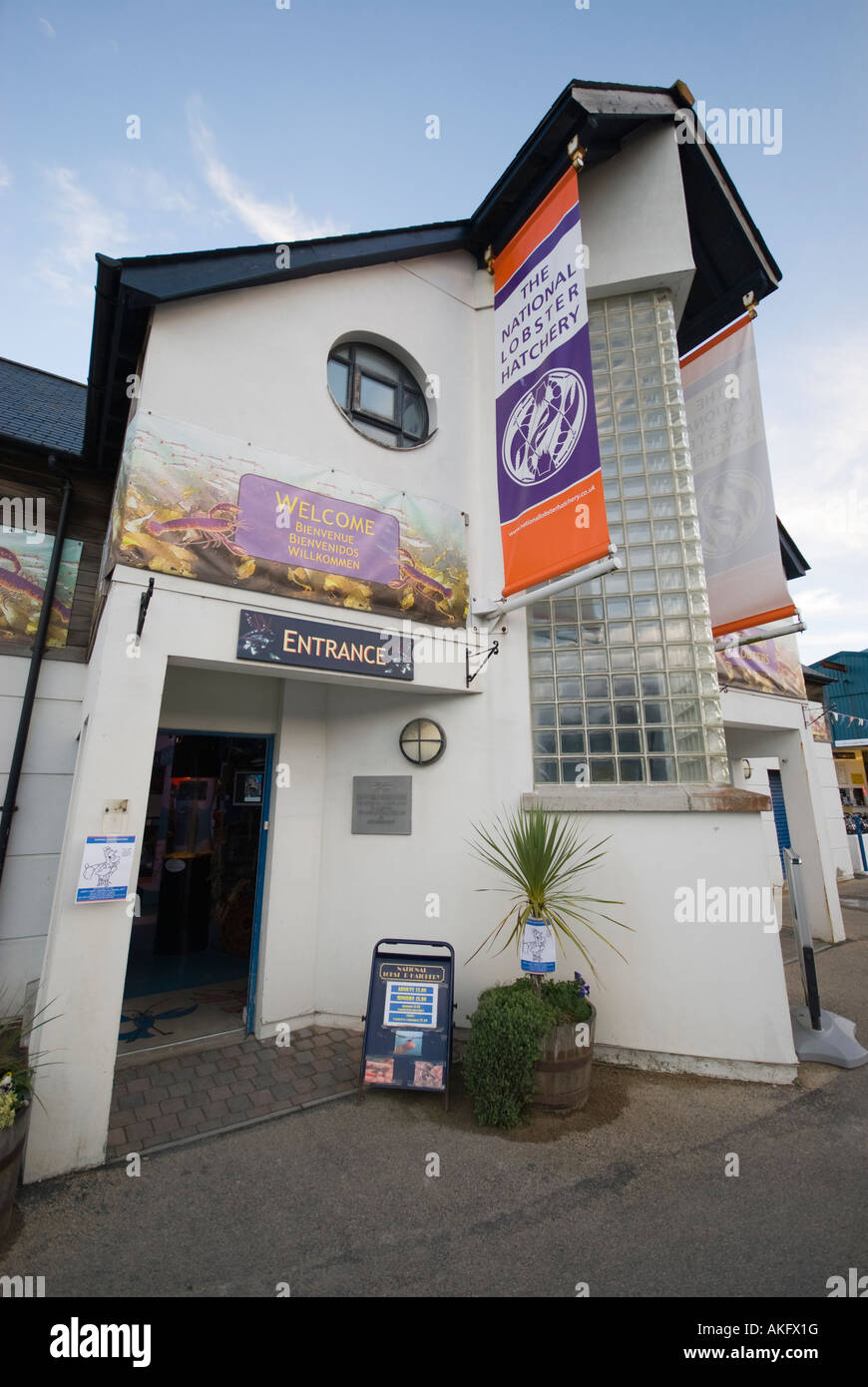 Lobster Hatchery, Padstow Stock Photo Alamy
