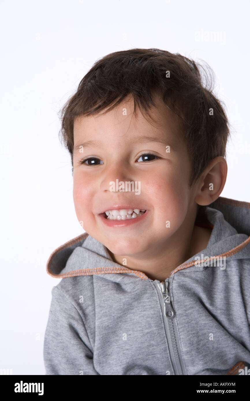Portrait of a happy little boy Stock Photo - Alamy