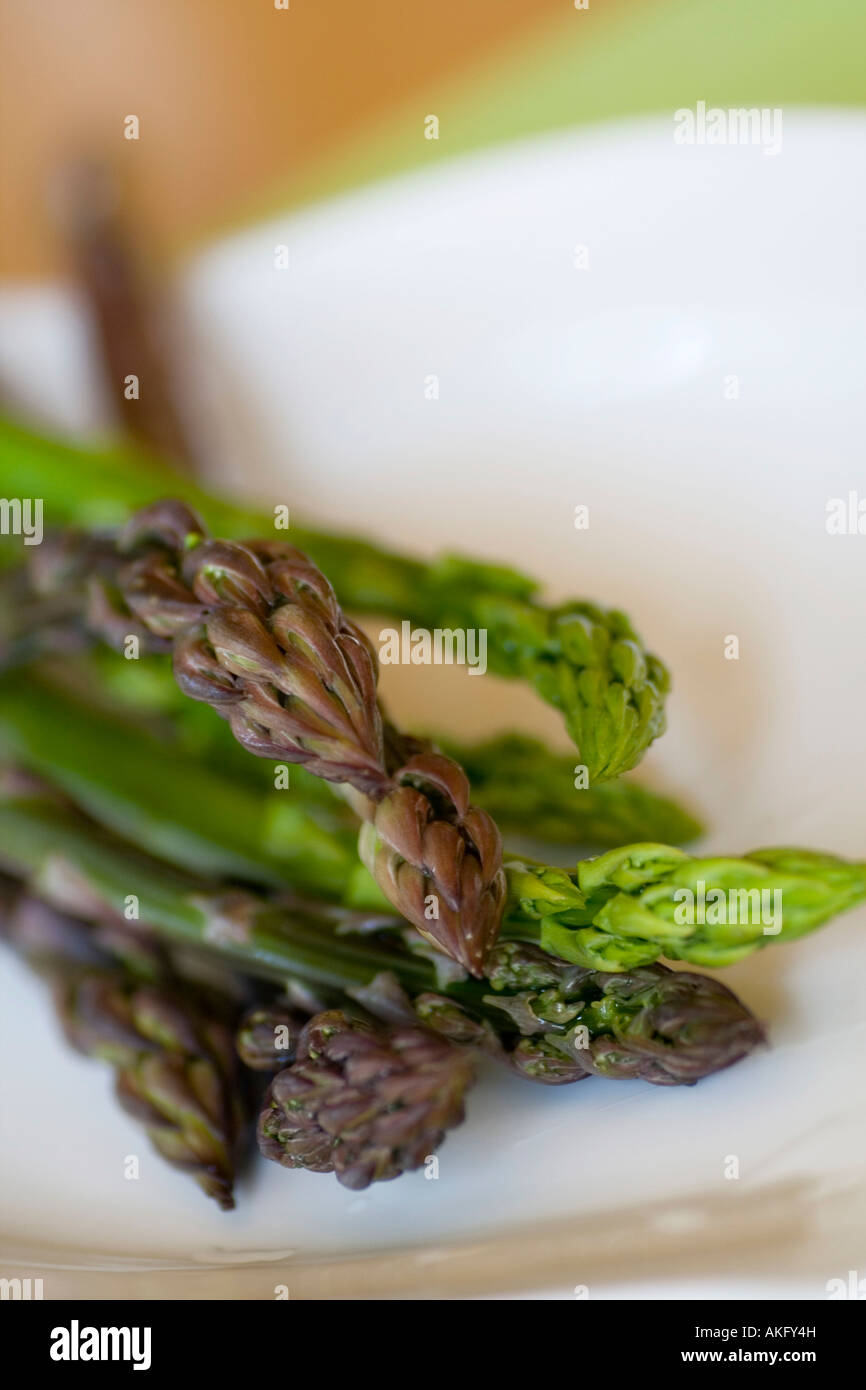 Green asparagus Stock Photo