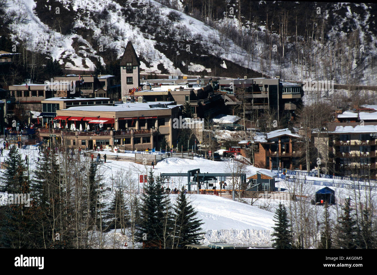 Aspen colorado ski area hi-res stock photography and images - Alamy