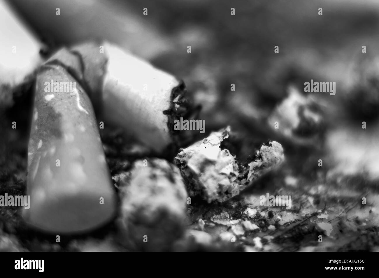 Smoke a fag Black and White Stock Photos & Images