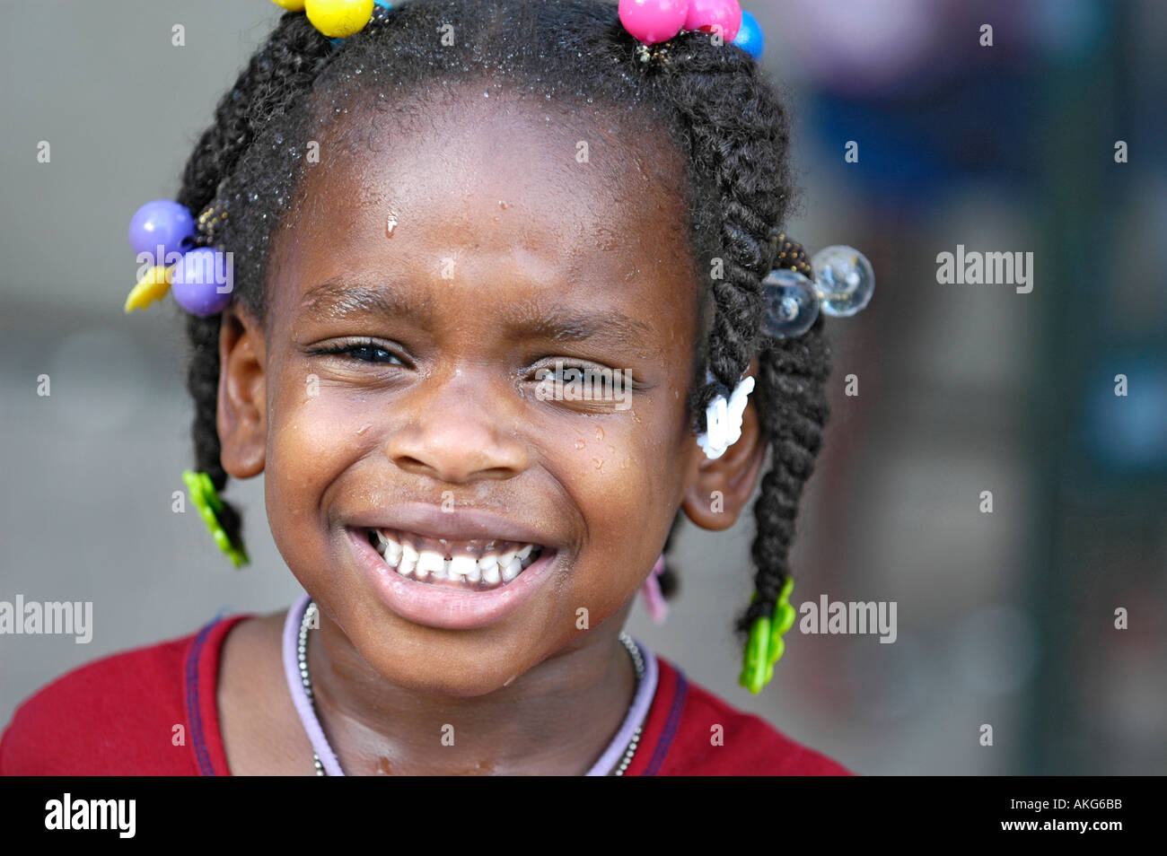little girl hair beads