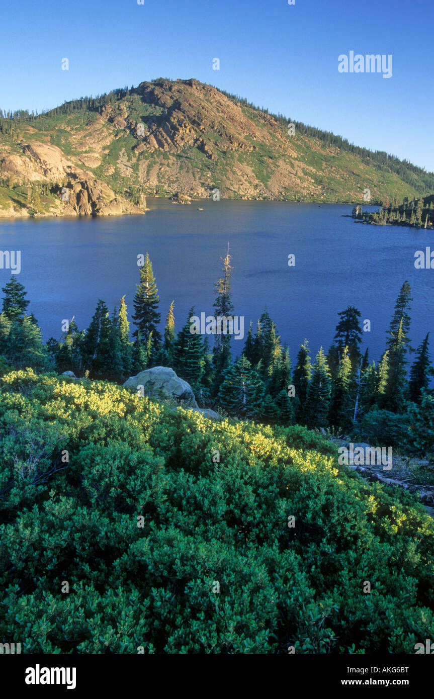 Long Lake in the Lakes Basin Recreation Area, Plumas National Forest