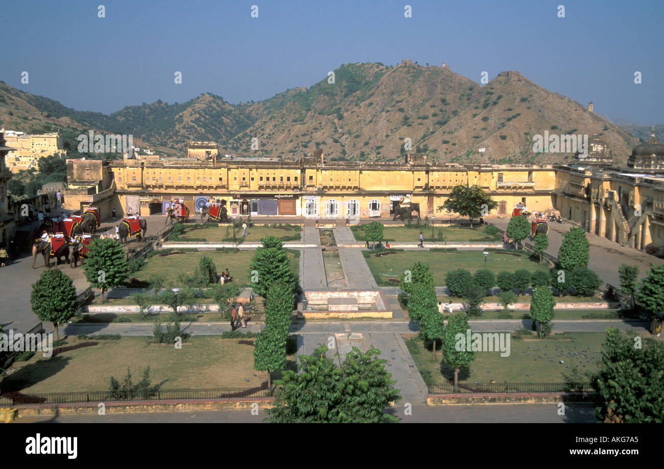 Inside view amber fort jaipur hi-res stock photography and images - Alamy