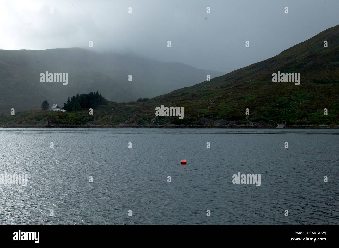 Glen Elg ferry Path to Skye Scotland Stock Photo - Alamy
