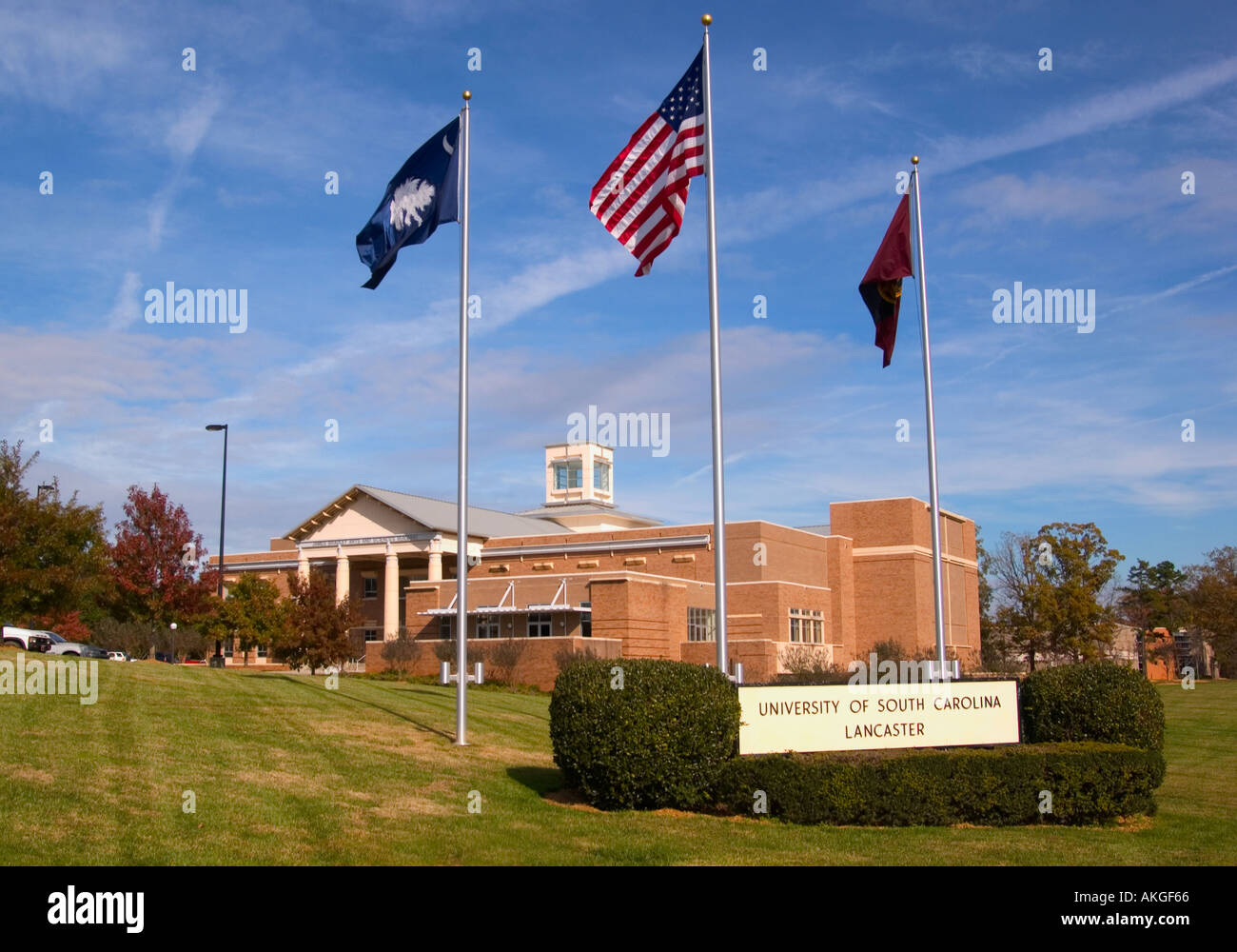 University of South Carolina Lancaster Campus USA Stock Photo Alamy