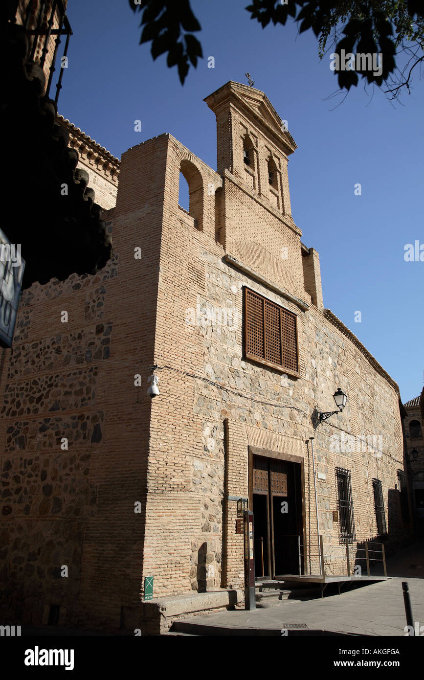 Synagogue of the Transito and Sefardi Museum, Toledo, Castile La Mancha, Spain Stock Photo