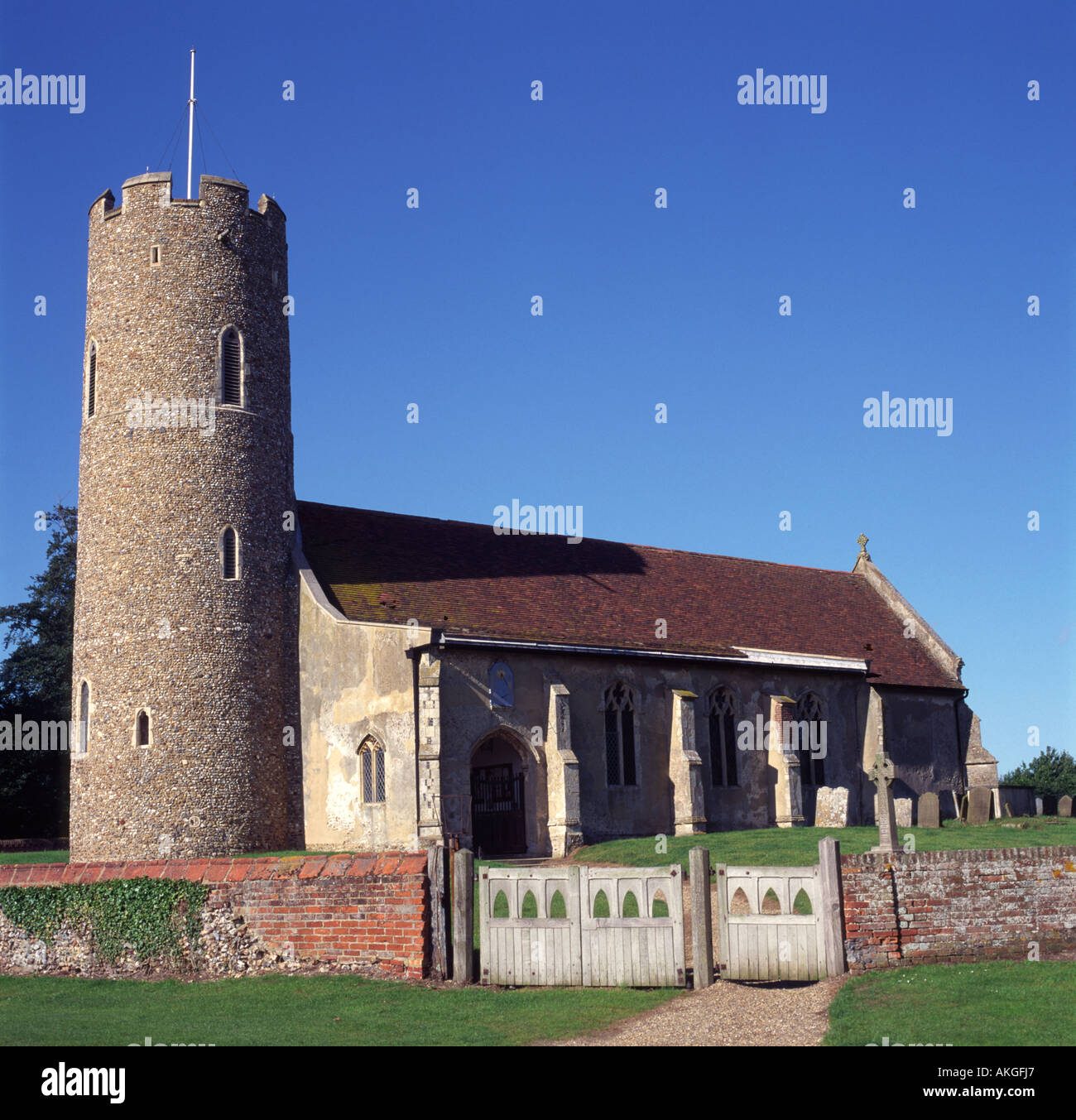 All Saints Church, Frostenden, Suffolk, England, UK Stock Photo