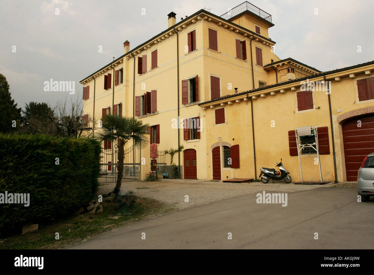 Villa Santa Sofia, Pedemonte, Veneto, Italy Stock Photo