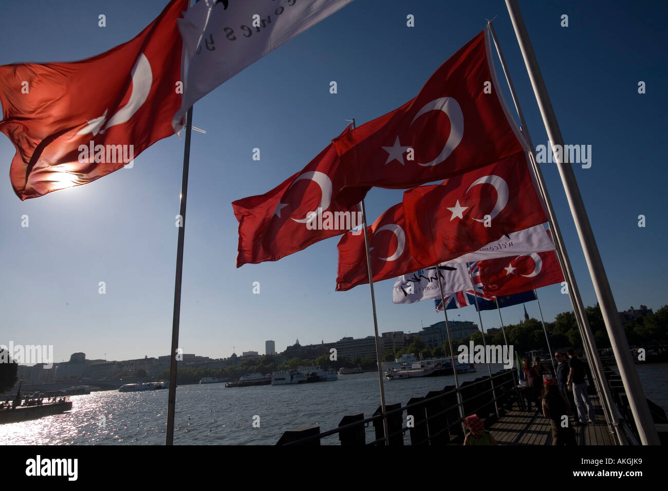 Turkish festival London UK Stock Photo