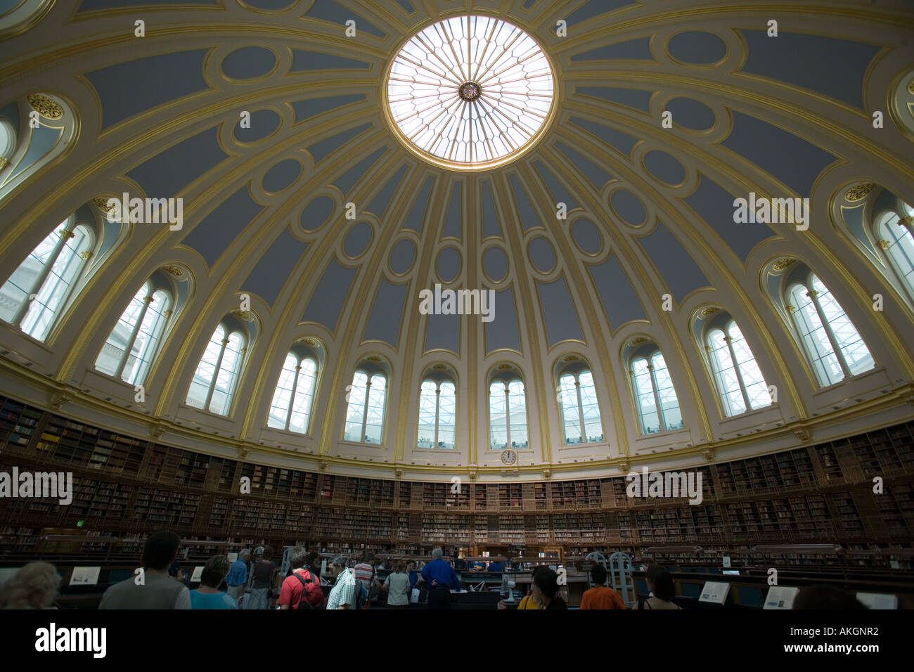 The British Museum Reading Room London England Stock Photo