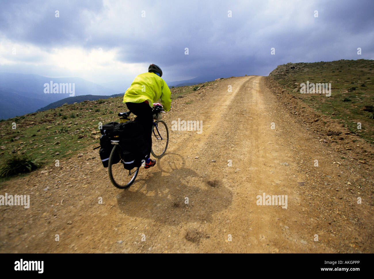 Desulo Road to Desulo, Barbagia region, Sardinia, Italy Stock Photo - Alamy