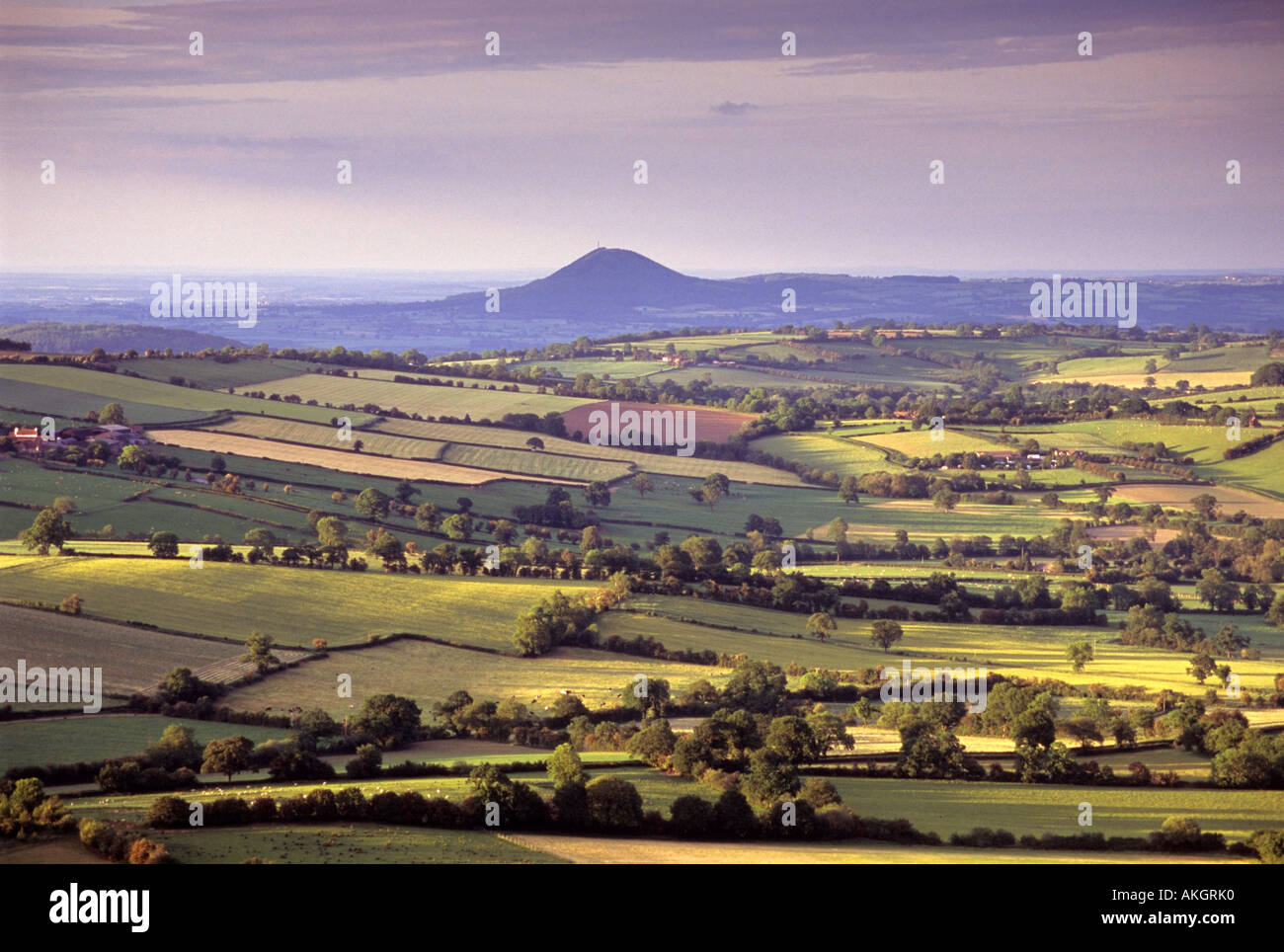 The Wrekin hill, Shropshire, England, UK Stock Photo Alamy