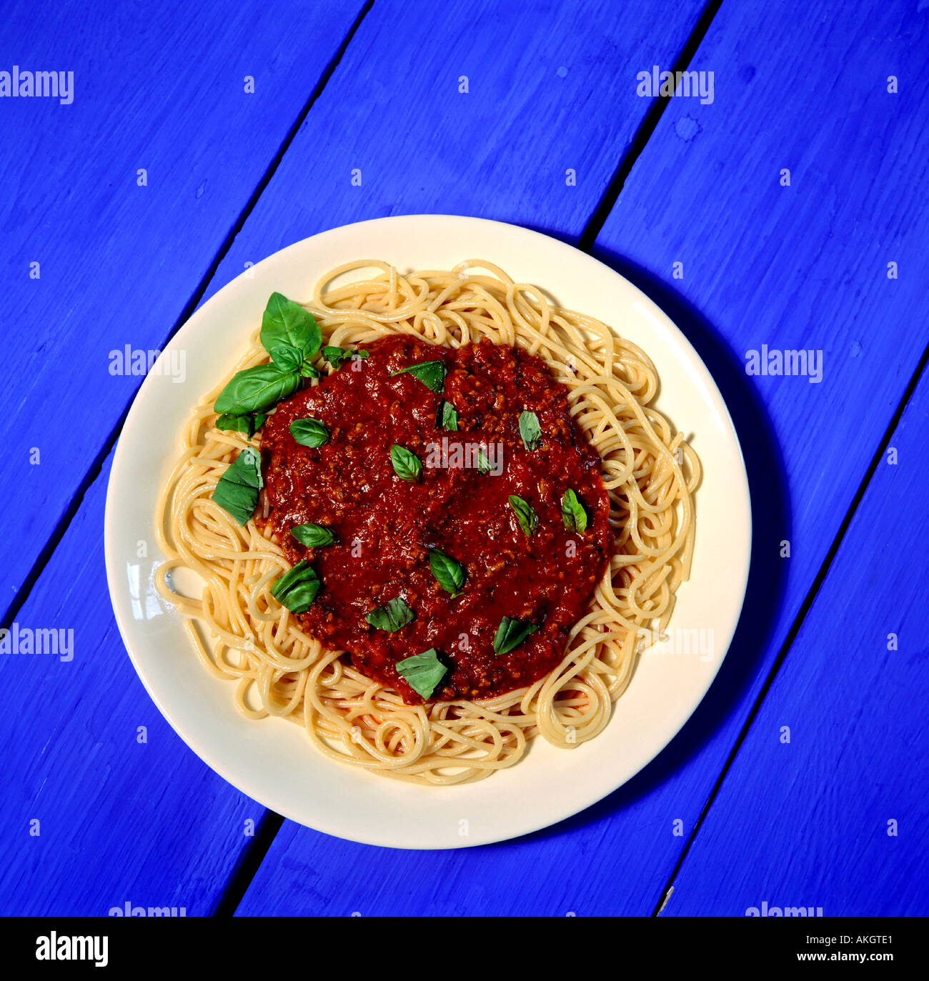 spagetti bolognese Stock Photo
